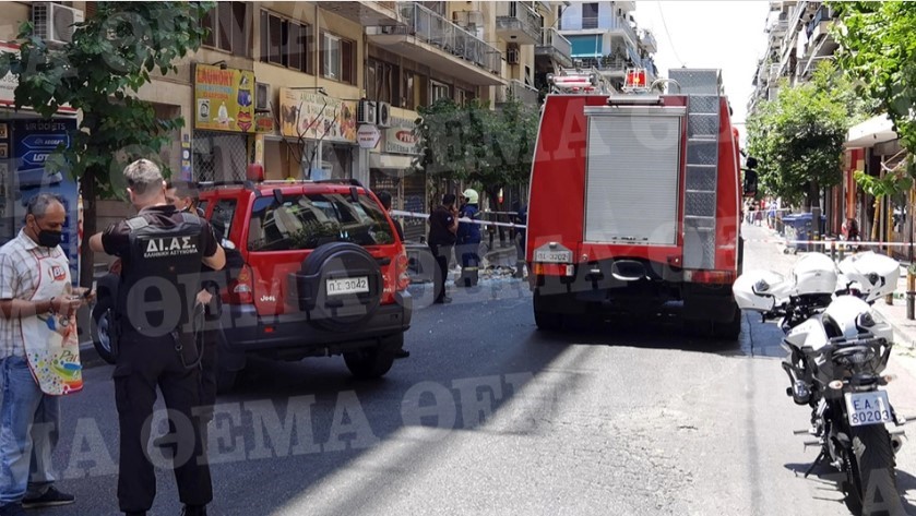 Μεγάλη έκρηξη σε κατάστημα στο κέντρο της Αθήνας